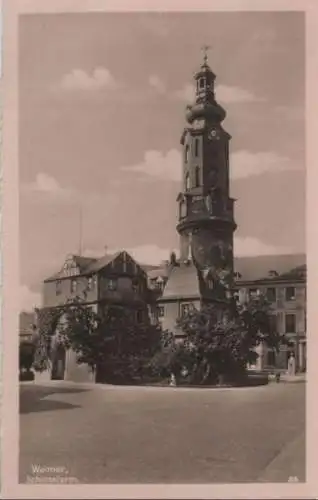 Weimar - Schlossturm - ca. 1950