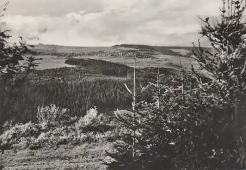 Waffenrod - Blick n. Schnett u. Kahlberg - 1968