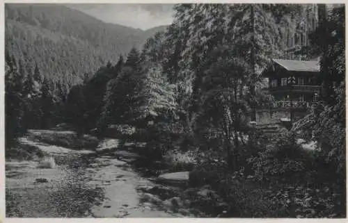 Schwarzburg - Schweizerhaus - Schwarzatal - ca. 1955