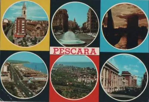 Italien - Italien - Pescara - 6 Teilbilder - 1972