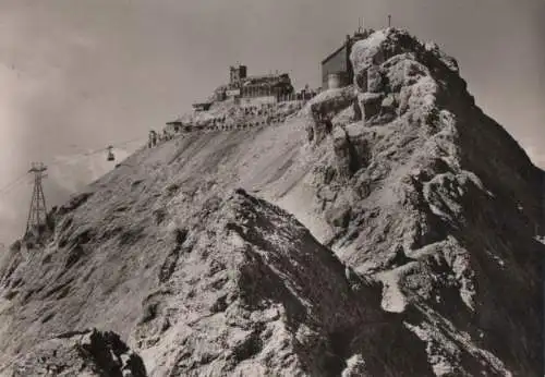 Zugspitzbahn - mit Münchner Haus - 1961