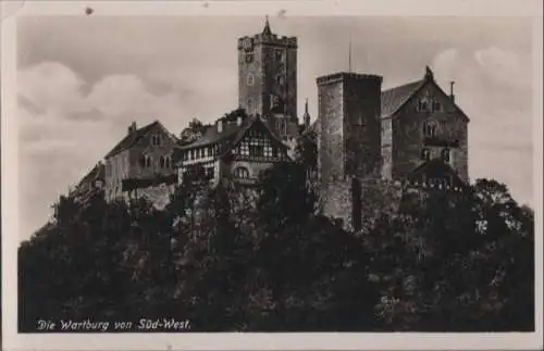 Eisenach - Wartburg von Süd-West - 1937