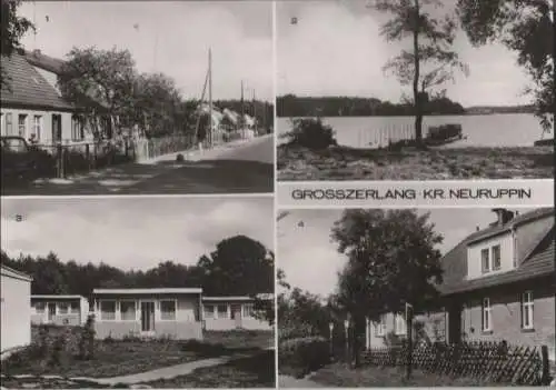 Rheinsberg-Großzerlang - u.a. Bungalowsiedlung - 1986