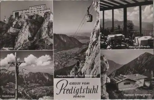 Predigtstuhl - u.a. Berghotel-Terrasse - 1956