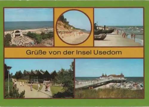 Usedom - u.a. Seebad Bansin - 1987