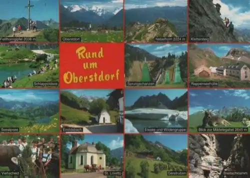 Oberstdorf - und Umgebung, u.a. Seealpsee - ca. 2000