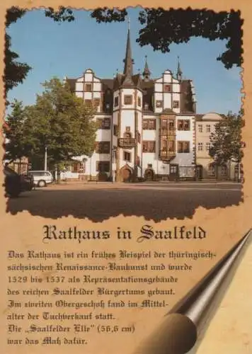 Saalfeld - Rathaus - ca. 1995