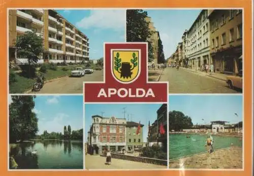 Apolda - u.a. Friedensteich - 1990