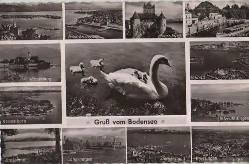 Bodensee - u.a. Unteruhldingen - ca. 1955