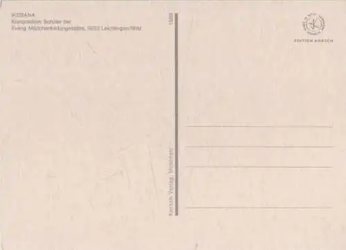 Ikebana Mädchenbildsungsstätte Leichlingen