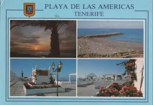 Spanien - Spanien - Arona, Play de Las Americas - mit 4 Bildern - 1994