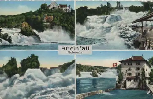 Schweiz - Rheinfall - Schweiz - 4 Bilder