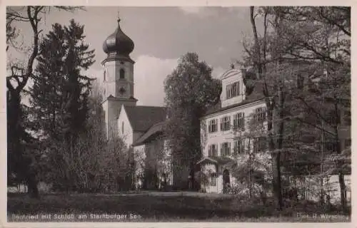 Bernried - mit Schloß - 1950