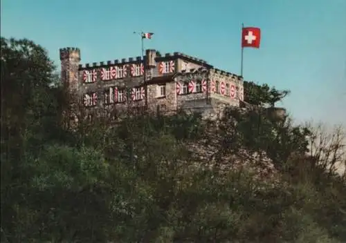 Schweiz - Schweiz - Baden - Schloss Schartenfels - ca. 1980