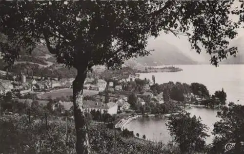 Frankreich - Frankreich - Annecy - Talloires, vue generale - ca. 1960