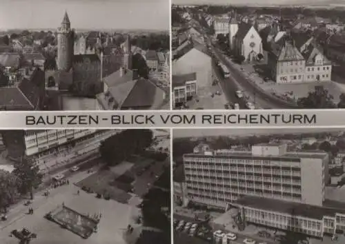 Bautzen - Blick vom Reichenturm - 1978