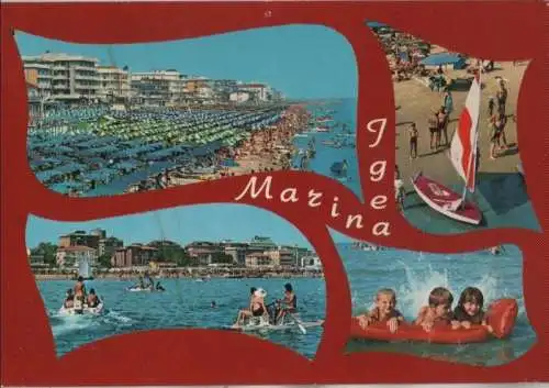 Italien - Italien - Igea Marina - mit 4 Bildern - ca. 1965