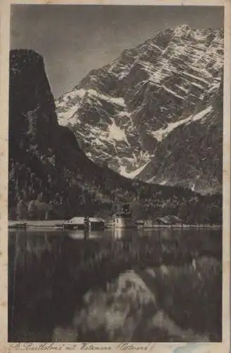 Königssee - Watzmann, St. Bartolomä - ca. 1940