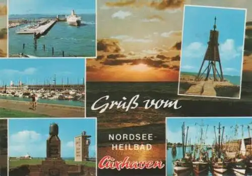 Gruß vom Nordsee-Heilbad Cuxhaven - 1981