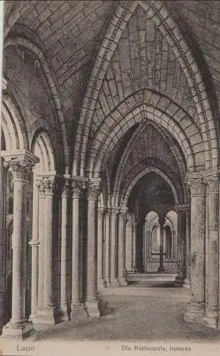 Frankreich - Frankreich - Laon - Kathedrale, Inneres - 1915