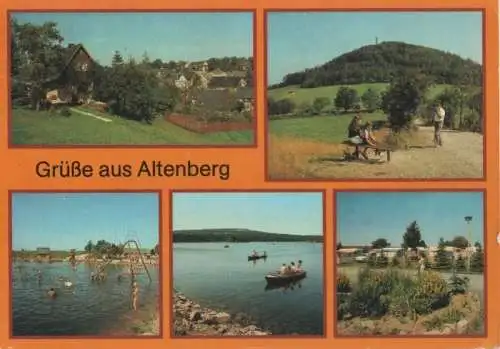 Altenberg - u.a. Freibad - ca. 1990