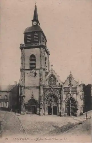 Frankreich - Frankreich - Abbeville - Eglise Saint-Gilles - ca. 1930