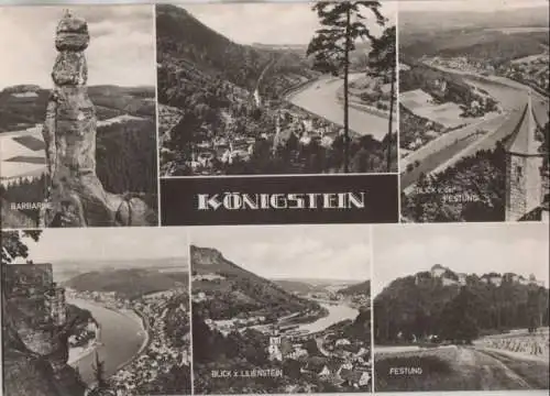 Königstein - 6 Teilbilder - 1966