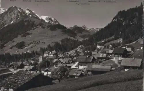 Schweiz - Schweiz - Adelboden - gegen Hahnenmoos-Pass - 1956