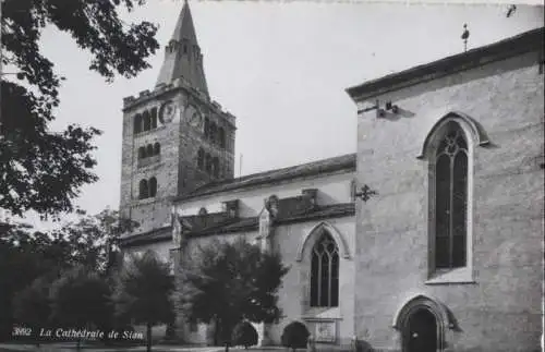 Schweiz - Schweiz - Sion - La Cathedrale - 1963