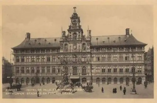 Belgien - Anvers - Antwerpen - Belgien - Hotel de Ville