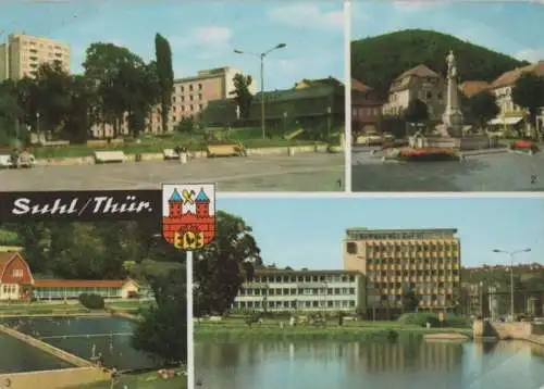 Suhl - u.a. Freibad - 1970