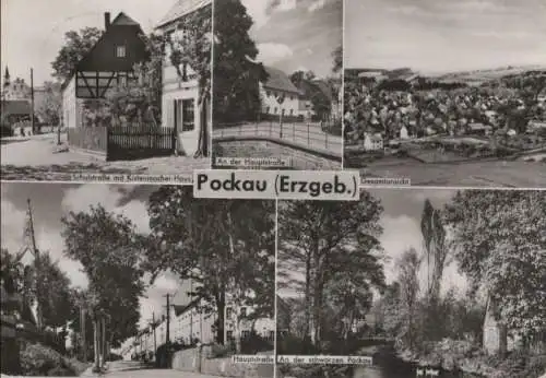 Pockau - u.a. Hauptstraße - 1981