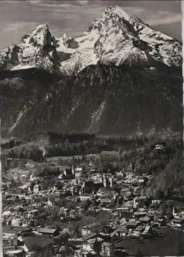 Berchtesgaden - mit Watzmann - 1967