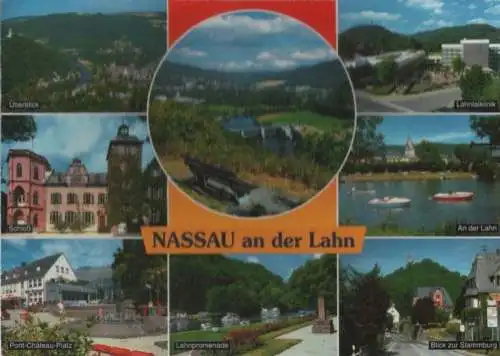 Nassau - u.a. Blick zur Stammburg - 2004