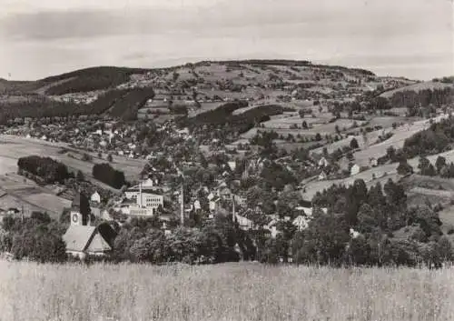 Klingenthal / Sachsen - Blick zum Aschberg