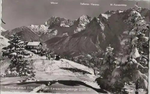 Karwendelgebirge - Kranzberghaus - ca. 1960