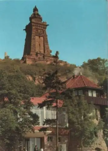 Kyffhäuser - Denkmal mit HOG Burghof - 1974