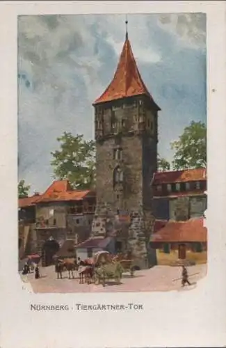 Nürnberg - Tiergärtner Tor - ca. 1955