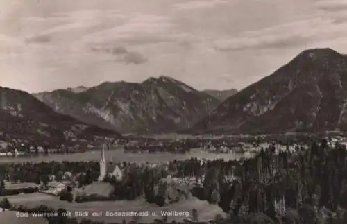 Bad Wiessee - mit Blick auf Bodenschneid - 1957