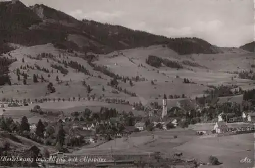 Nesselwang - mit Alpspitze - ca. 1960