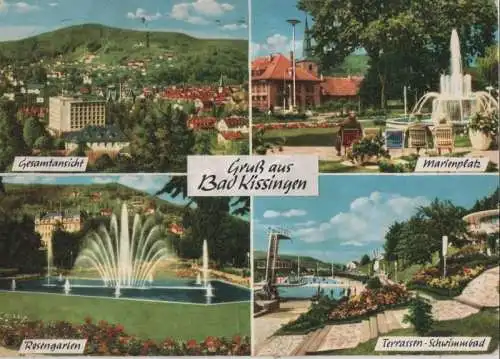 Bad Kissingen - u.a. Gesamtansicht - 1966