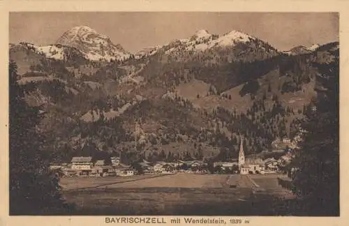 Bayrischzell - mit Wendelstein