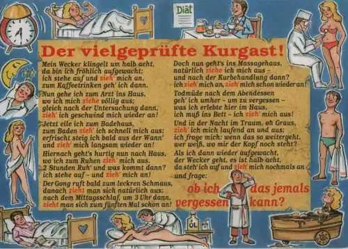 Der vielgeprüfte Kurgast - ca. 1985