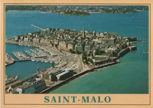 Frankreich - Saint-Malo - Frankreich - von oben