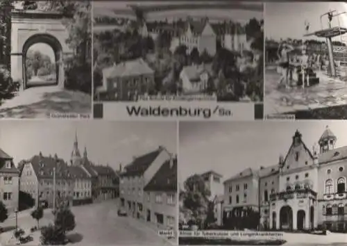 Waldenburg - u.a. Grünefelder Park - 1976