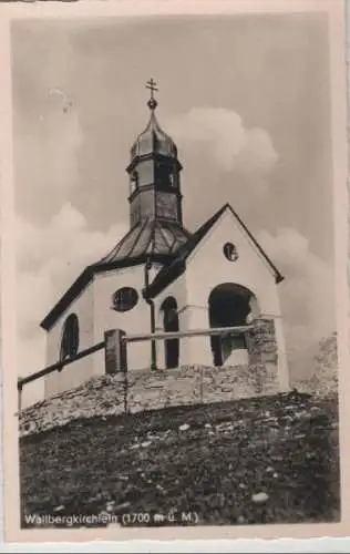 Wallberg - Kirchlein - ca. 1955