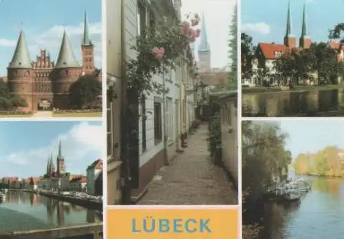 Lübeck - 5 Bilder - ca. 1985