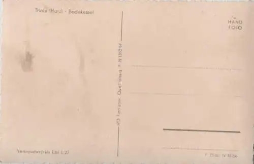 Thale - Bodekessel