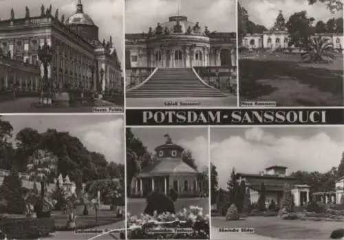 Potsdam - Sanssouci, u.a. Neues Palais - 1983