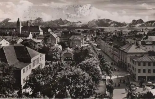 Bad Wörishofen - Kneippstraße mit Allgäuer Alpen - 1965